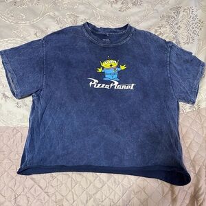 Toy Story Disney Pixar cropped graphic shirt